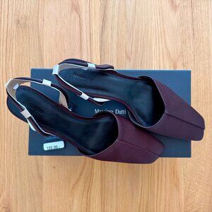 Masimo Dutti Heeled Satin shoes